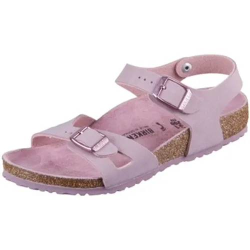Birkenstock  Rio  girls's Children's Sandals in Pink