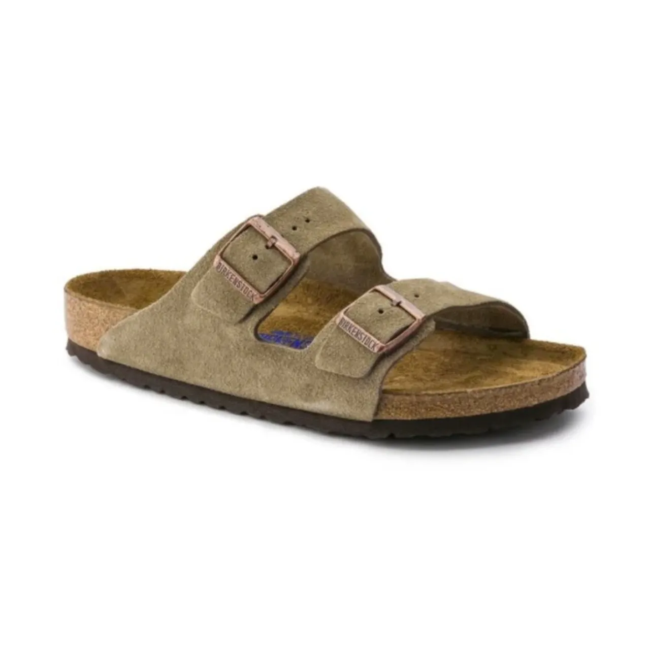 Birkenstock , Sandals Arizona Soft Footbed ,Beige male, Sizes: