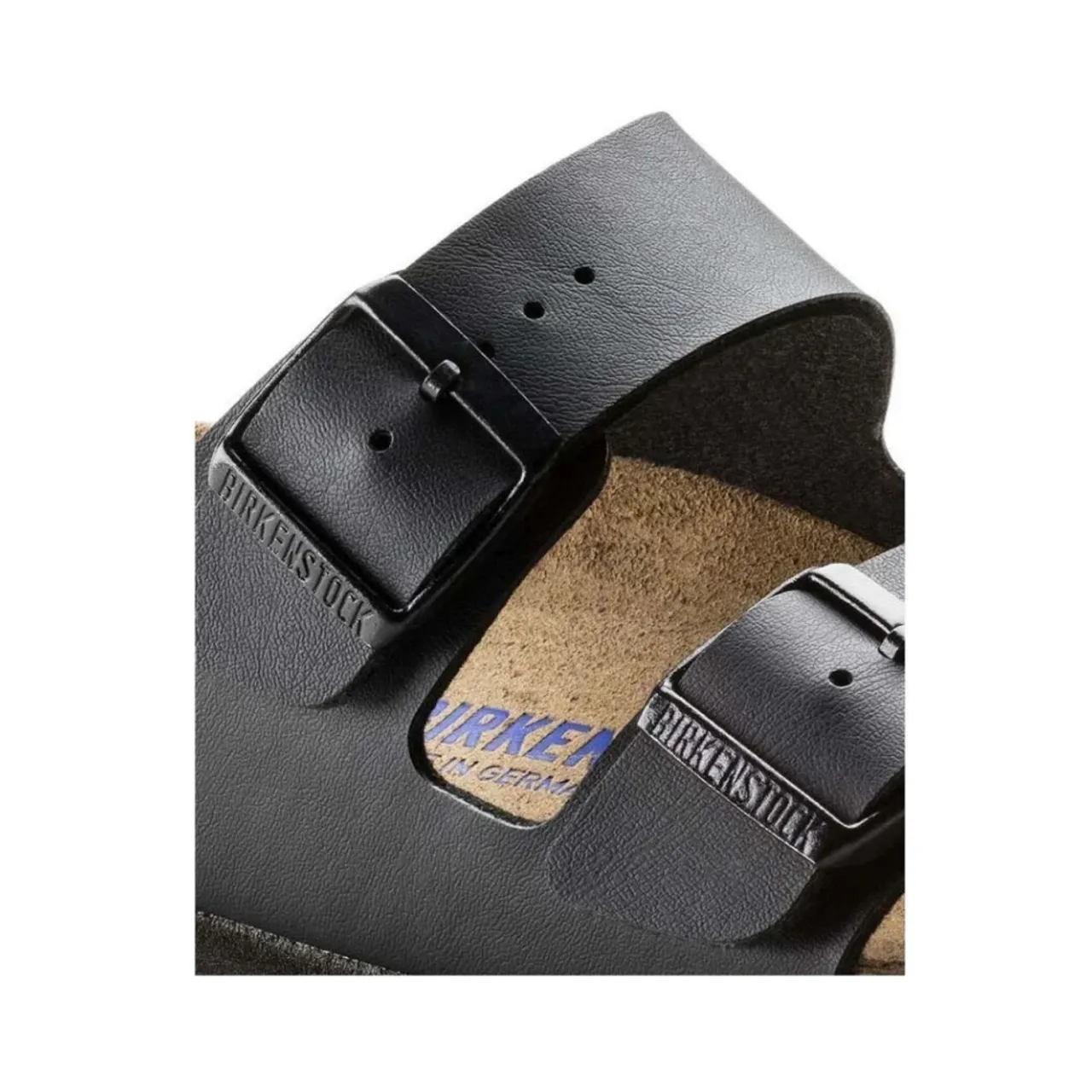 Birkenstock , Sandals Arizona Soft Footbed Birko-Flor ,Black male, Sizes: