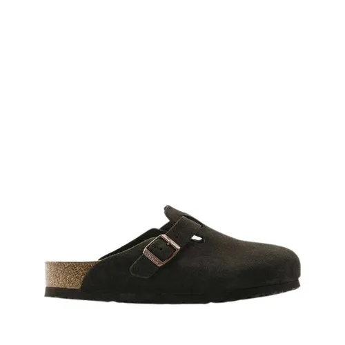 Birkenstock , Sandals Boston Soft Footbed ,Brown male, Sizes: