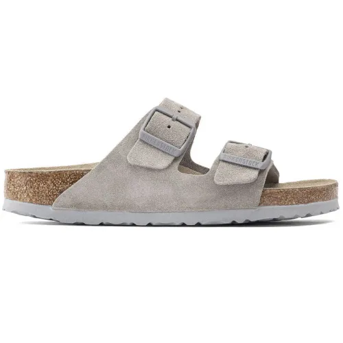 Birkenstock , Soft Footbed Sandals ,Gray male, Sizes: