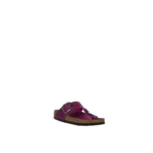 Birkenstock , Stylish Gizeh Flip Flops for Women ,Purple female, Sizes: