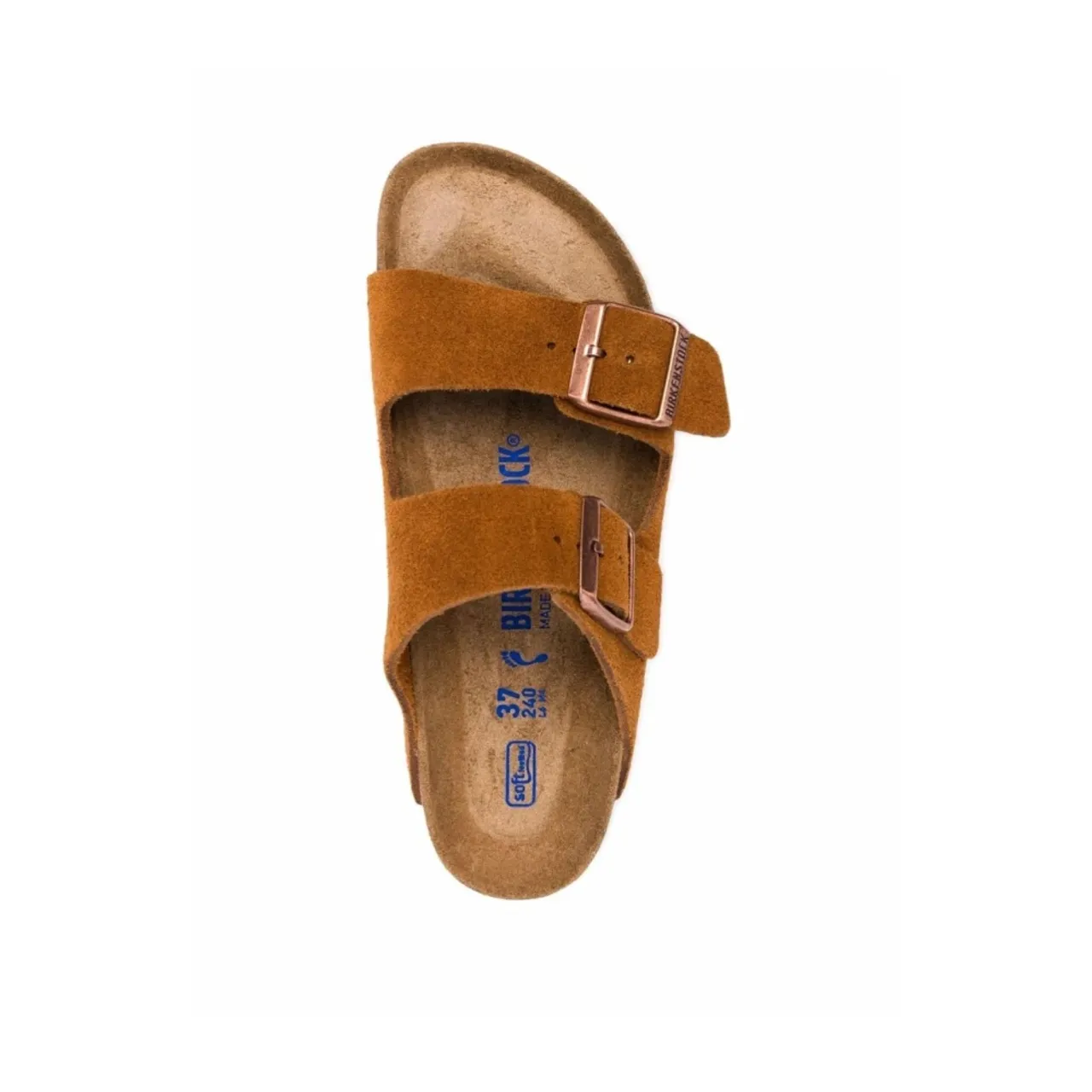 Birkenstock , Timeless Comfort with Double Buckle Sandals ,Brown female, Sizes: