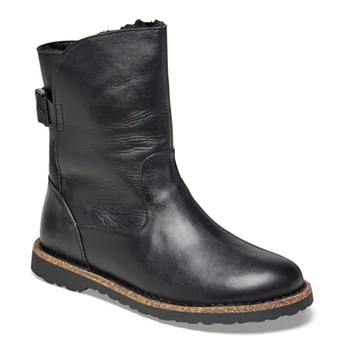 Birkenstock Uppsala Natural Leather Boots - Black - UK 4.5 (EU 37)