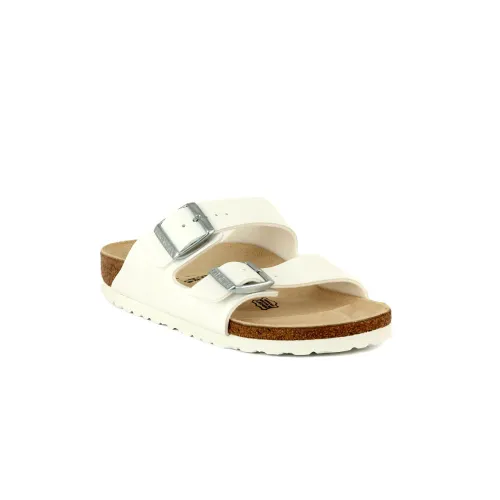 Birkenstock , White Birkenstock Arizona Womens Sandals ,White male, Sizes: