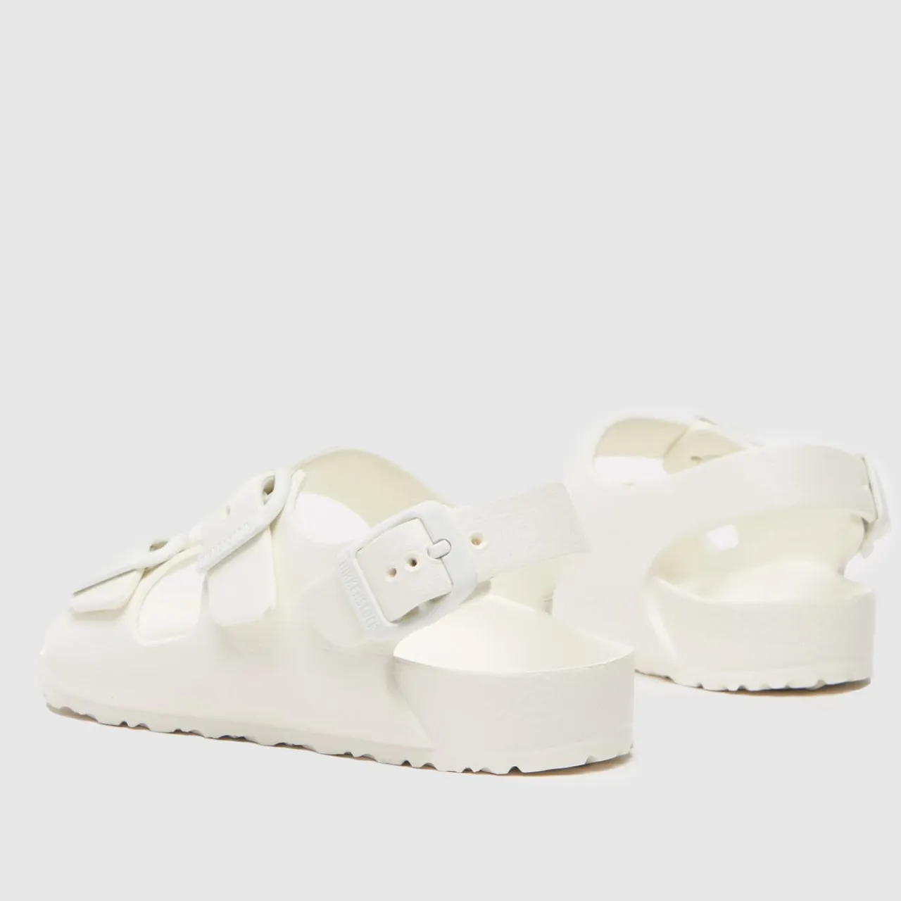 Birkenstock White Milano Eva Junior Sandals