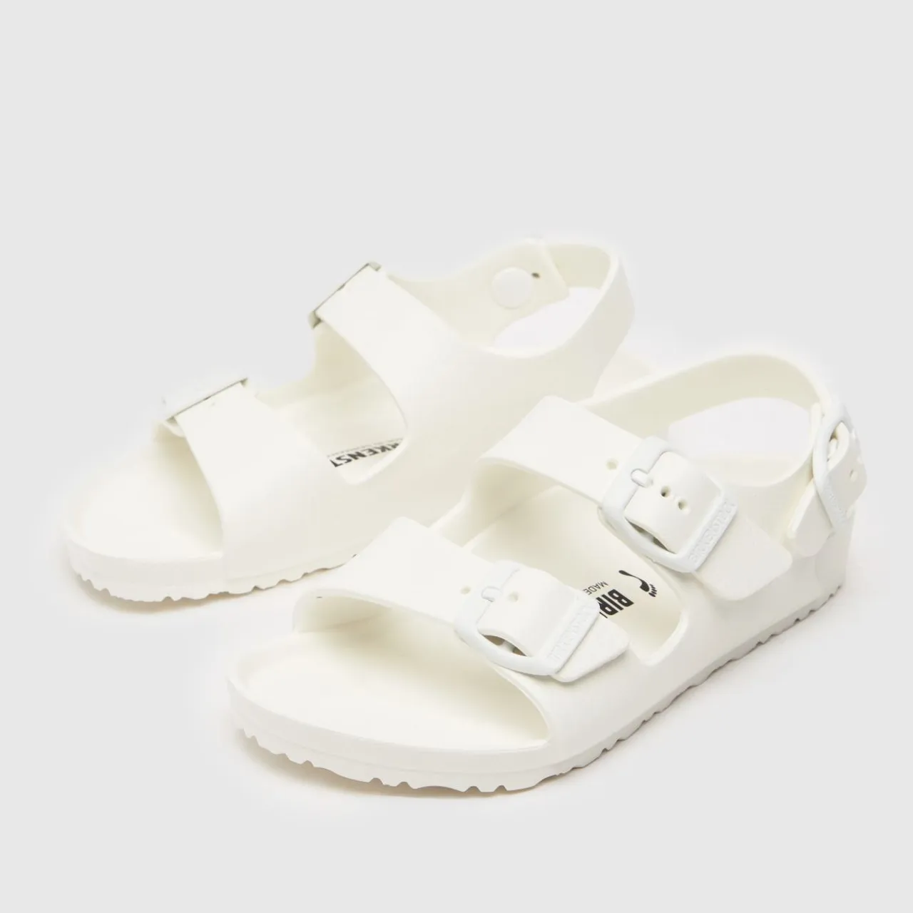 Birkenstock White Milano Eva Junior Sandals