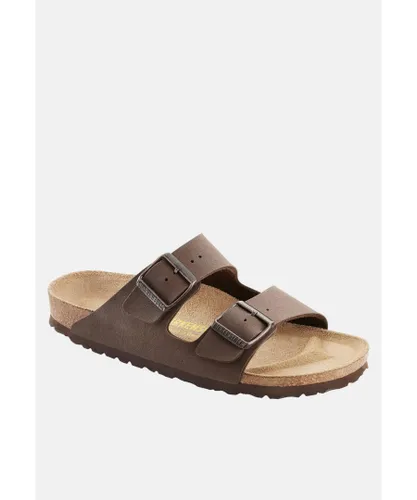 Birkenstock Womens Arizona Narrow Fit Mocca 151183 - Brown Canvas (archived)