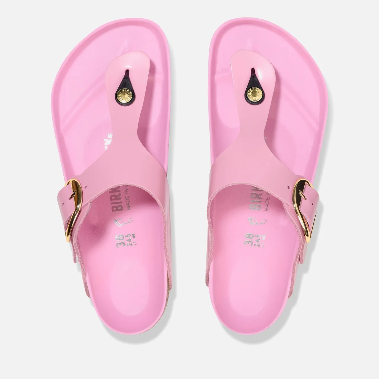 Birkenstock Women's Gizeh Big Buckle Patent-Leather Sandals - UK