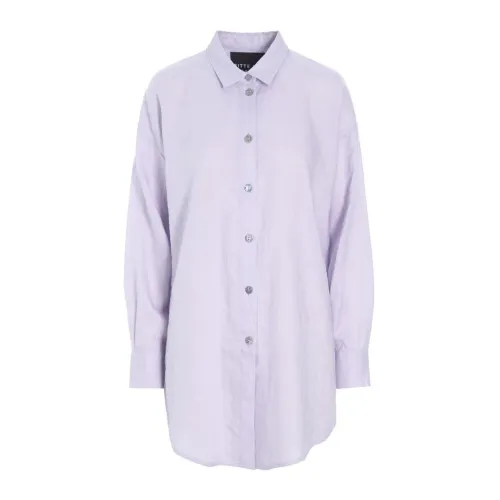 Bitte Kai Rand , Airy Linen Shirt Soft Syringa ,Purple female, Sizes: