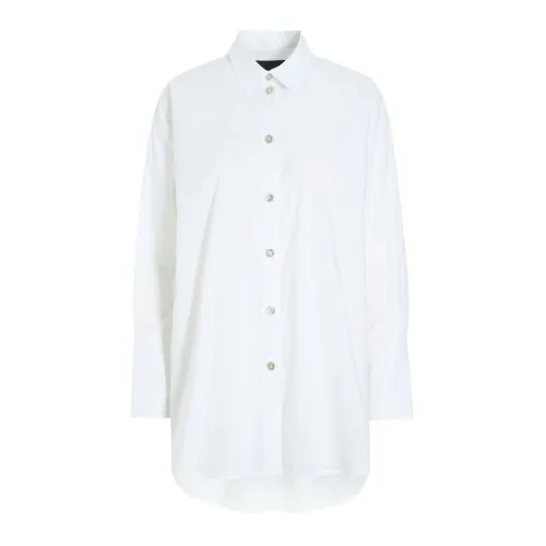 Bitte Kai Rand , Core Cotton Oversized Shirt White ,White female, Sizes: