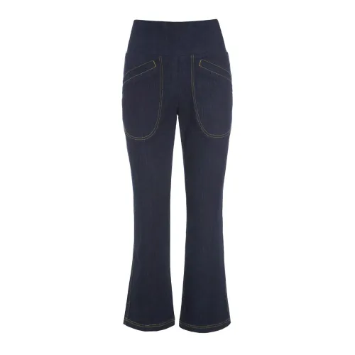 Bitte Kai Rand , Dark Jeans Blue Flared Pants ,Blue female, Sizes: