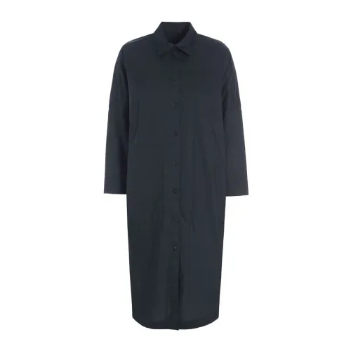 Bitte Kai Rand , Geometric Detail Shirt Dress in Black ,Black female, Sizes: