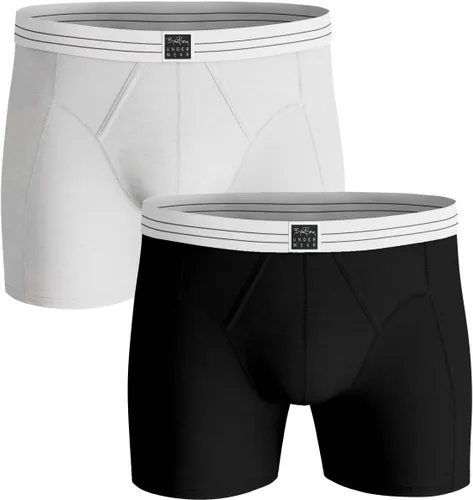 Bjorn Borg Shorts Premium Cotton 2 Pack Black White