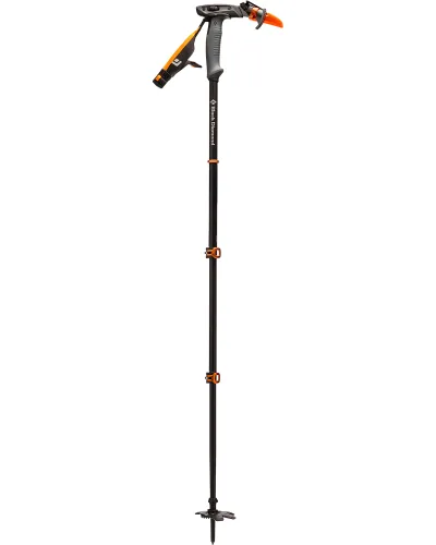 Black Diamond Whippet Pole Ski Poles - Grey/Black/Orange