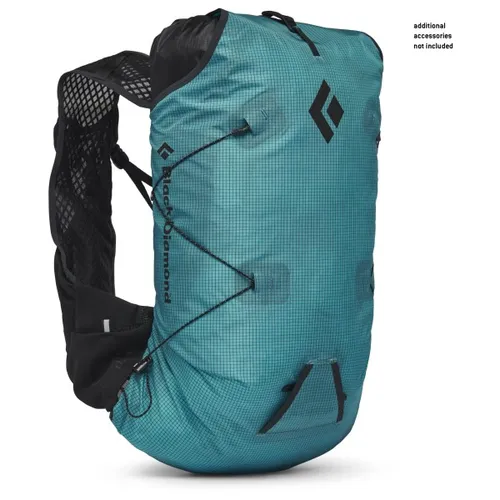 Black Diamond - Women's Distance 15 - Trail running backpack size 15 l - L, turquoise
