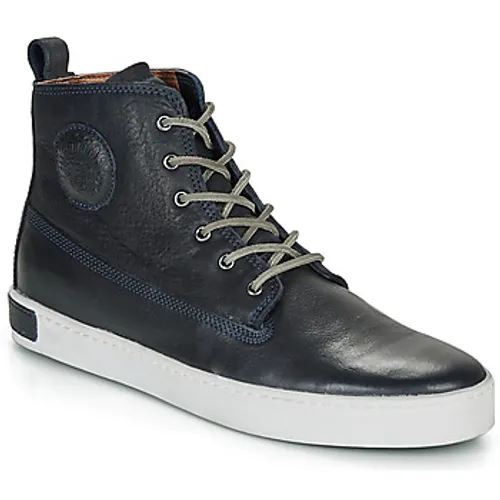 Blackstone  AM02  men's Shoes (High-top Trainers) in Blue