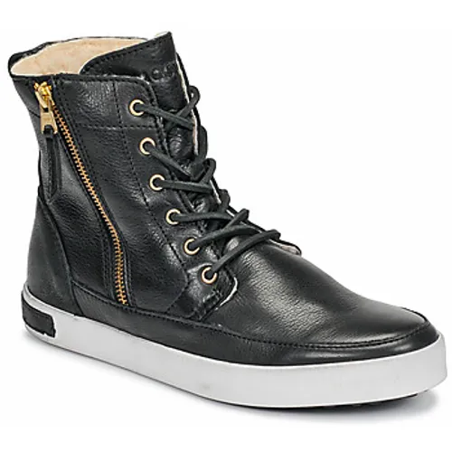 Blackstone  CW96  women's Shoes (High-top Trainers) in Black