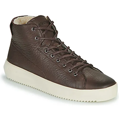 Blackstone  G109  men's Shoes (High-top Trainers) in Brown
