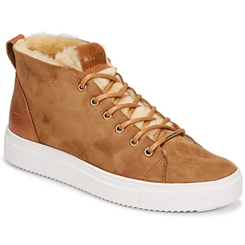 Blackstone  QL48  women's Shoes (High-top Trainers) in Brown