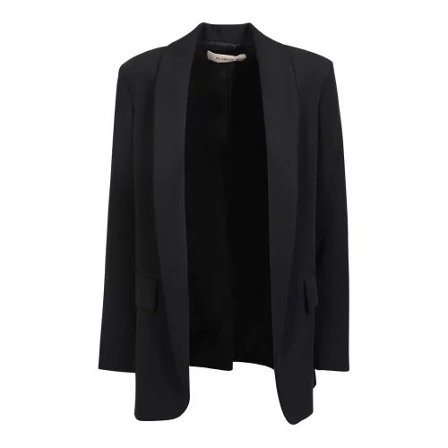 Blanca Vita , Womens Clothing Jacket Black Ss23 ,Black female, Sizes: