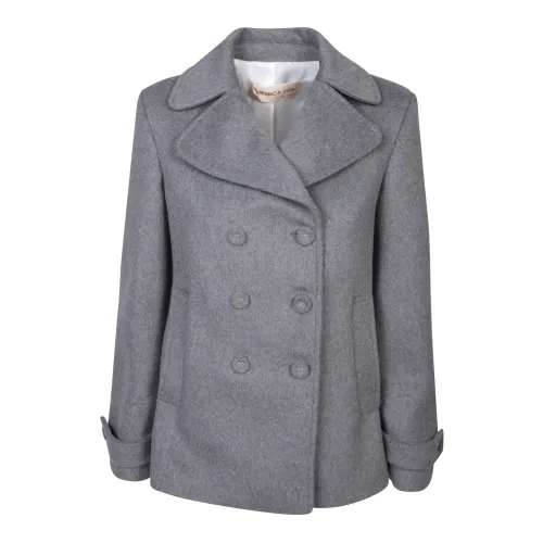 Blanca Vita , Womens Clothing Jackets Coats Grey Aw23 ,Gray female, Sizes: