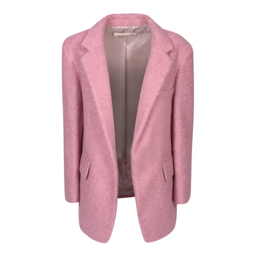 Blanca Vita , Womens Clothing Jackets Coats Pink Aw23 ,Pink female, Sizes: