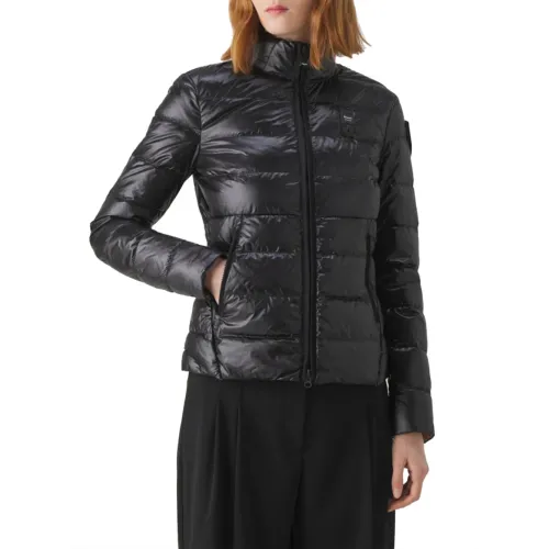 Blauer , Black Puffer Coat ,Black female, Sizes: