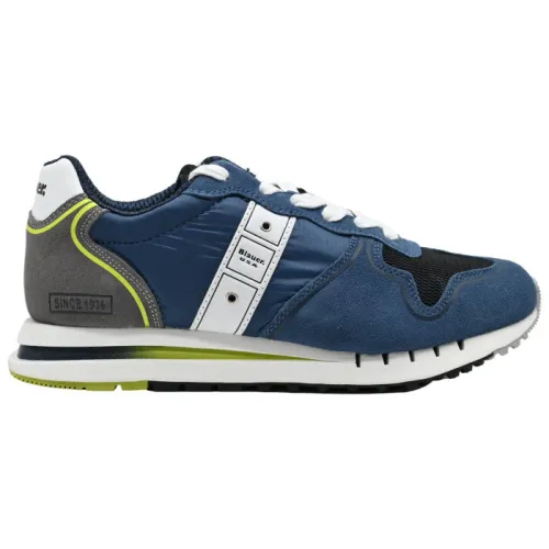 Blauer , Quartz Sneakers in Avio Grey ,Multicolor male, Sizes: