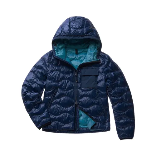Blauer , Quilted Hugh Wave Down Jacket ,Blue male, Sizes: