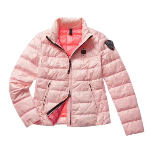 Blauer , Shiny Nylon Ella Women Puffer Jacket ,Pink female, Sizes: