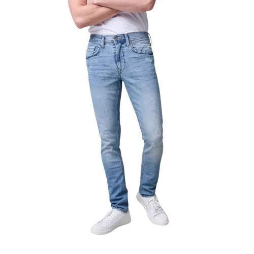 Blend , Slim-fit Jeans ,Blue male, Sizes:
