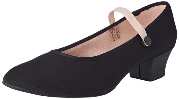 Bloch Tempo, Girls' Ballroom Dance Shoes, Black (Black)