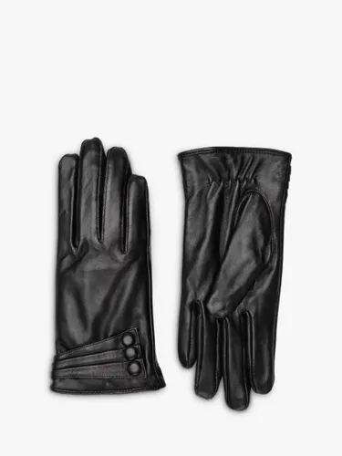 Bloom & Bay Carbis Leather Gloves, Black - Black - Female