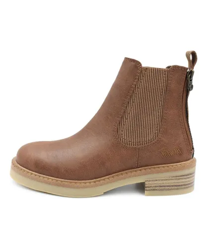 Blowfish Vedder WoMens Rust Boots - Brown