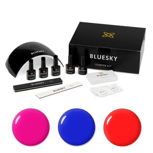 Bluesky Gel Nail Polish Starter Kit - Neons