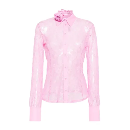 Blugirl , Blugirl Shirts Pink ,Pink female, Sizes: