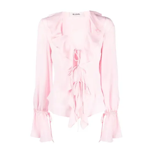 Blugirl , Shirt ,Pink female, Sizes: