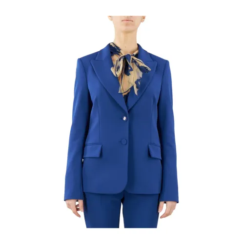 Blugirl , Stylish Jacket ,Blue female, Sizes: