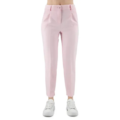 Blugirl , Trousers ,Pink female, Sizes: