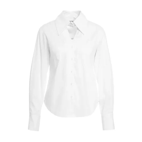 Blugirl , Womens Clothing Shirts White Ss24 ,White female, Sizes: