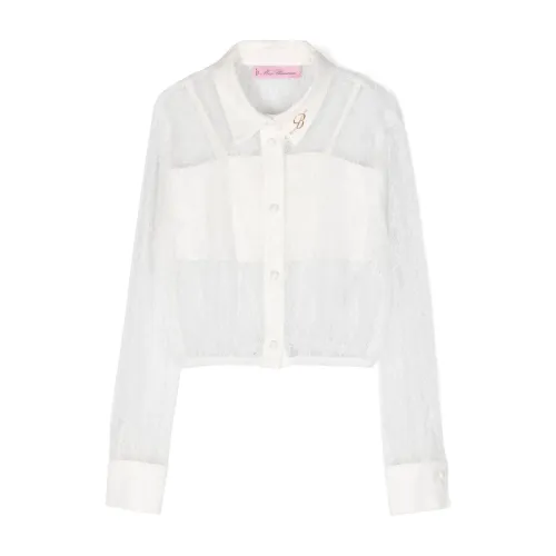 Blumarine , Miss Blumarine Shirts White ,White female, Sizes: