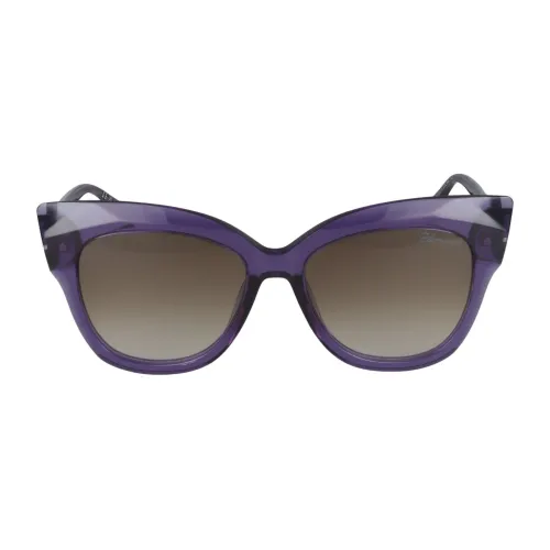 Blumarine , Stylish Sunglasses Sbm833S ,Purple female, Sizes: