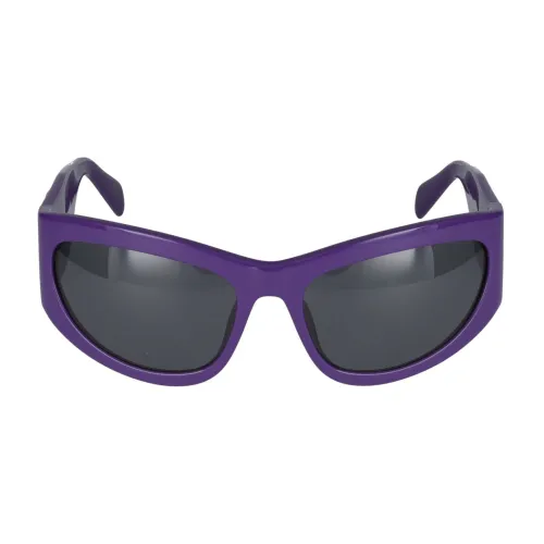 Blumarine , Stylish Sunglasses Sbm840 ,Purple female, Sizes: