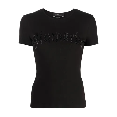 Blumarine , T-shirt ,Black female, Sizes: