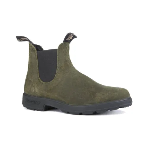 Blundstone , Leather Crepe Boot ,Green male, Sizes: