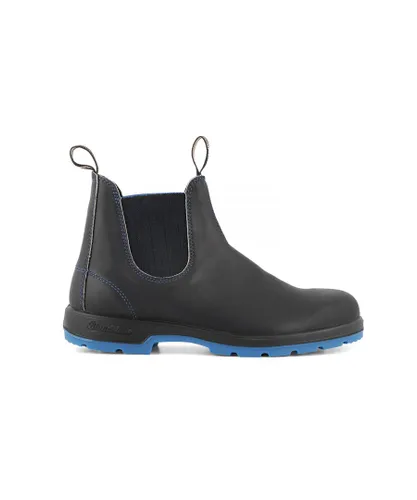 Blundstone Unisex #2343 Black/Blue Chelsea Boot