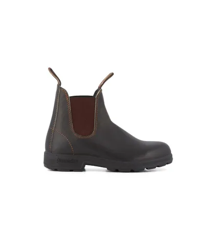 Blundstone Unisex #500 Stout Brown Chelsea Boot