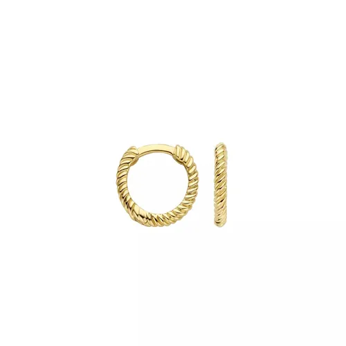 Blush Earrings - Blush 585er Golden Creolen 7265YGO - gold - Earrings for ladies
