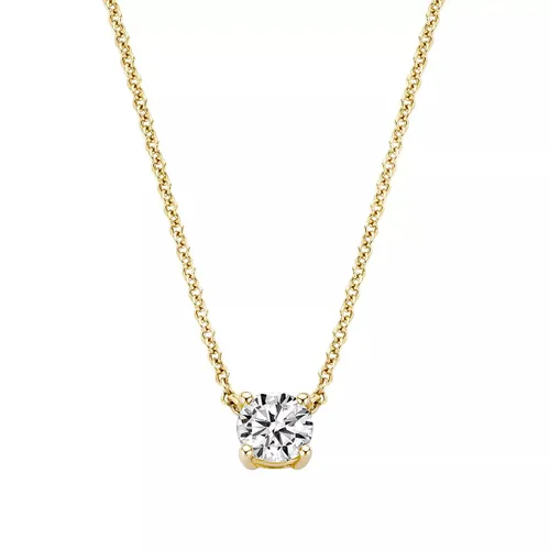 Blush Necklaces - Necklace 3049YZI - Gold (14k) with Zirconia - gold - Necklaces for ladies